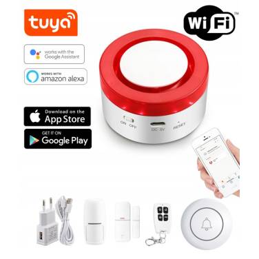 Bezprzewodowy alarm WiFi Tuya VS-H1